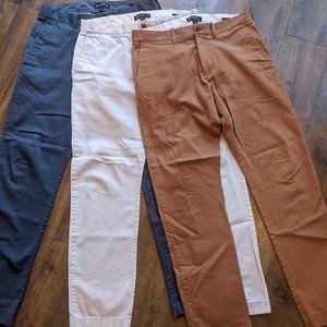 Bundle of J Crew slim fit pants 31x32